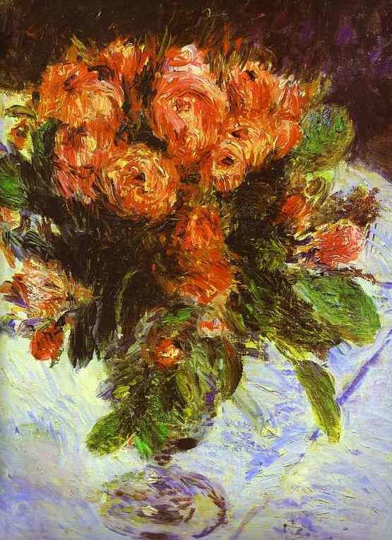 Pierre Auguste Renoir Roses